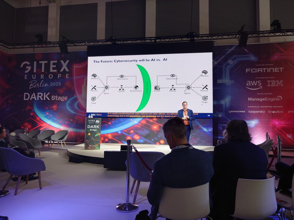 Cybersecurity was one of the focus areas of the expo, and this interesting session covered both the opportunities and challenges with AI in the context of cybersecurity- and cyberdefence, where AI can both be used to strengthen cybersecurity but equally be used to enhance attacks