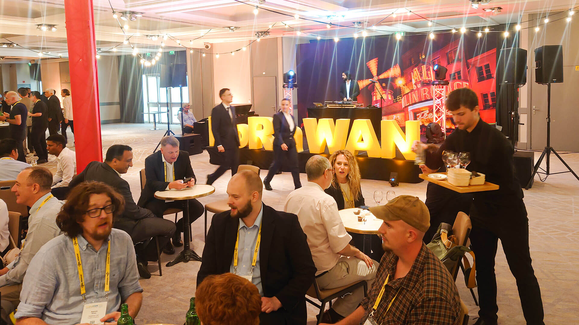 ... and even more tasty at the banquet at the end of the first day. It was a great opportunity to socialize and network with fellow LoRaWAN World Expo attendees.
